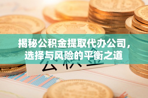 沅陵揭秘公积金提取代办公司，选择与风险的平衡之道